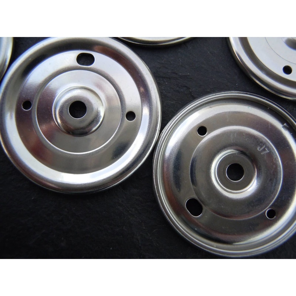 Jewelry Art Supply. Steampunk. Recycled Aluminum Computer Parts. Gears Discs - Picture 4 of 5